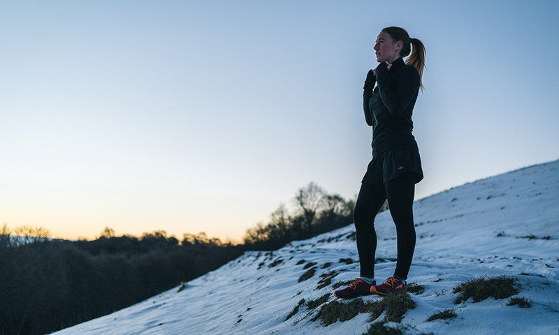 Running in winter