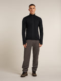 Haut à glissière 300 Realfleece™ Descender en mélange de mérinos pour hommes  - 3