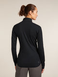 Haut à glissière 300 Realfleece™ Descender en mélange de mérinos pour femmes  - 2