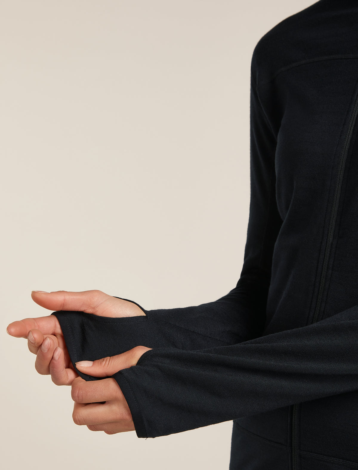 Haut à glissière 300 Realfleece™ Descender en mélange de mérinos pour femmes  - 6
