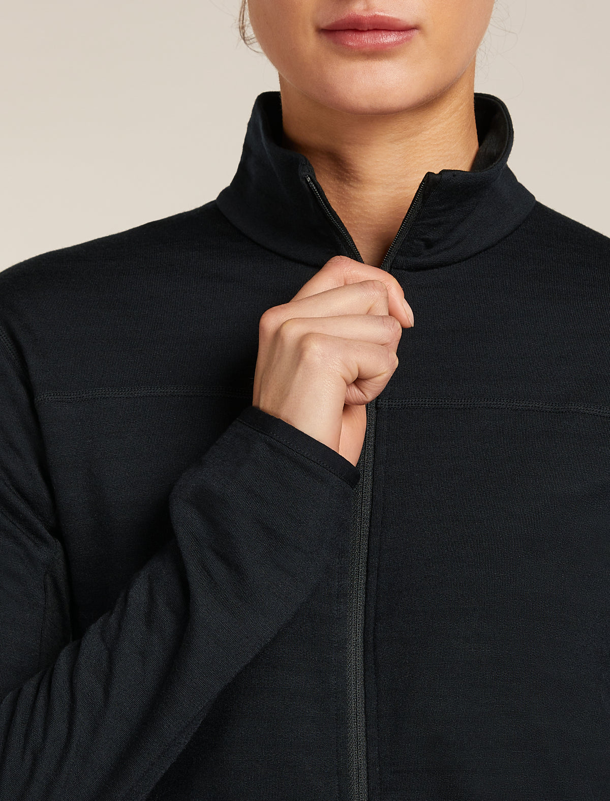 Haut à glissière 300 Realfleece™ Descender en mélange de mérinos pour femmes  - 7