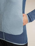 Haut à glissière 300 Realfleece™ Descender en mélange de mérinos pour femmes  - 5