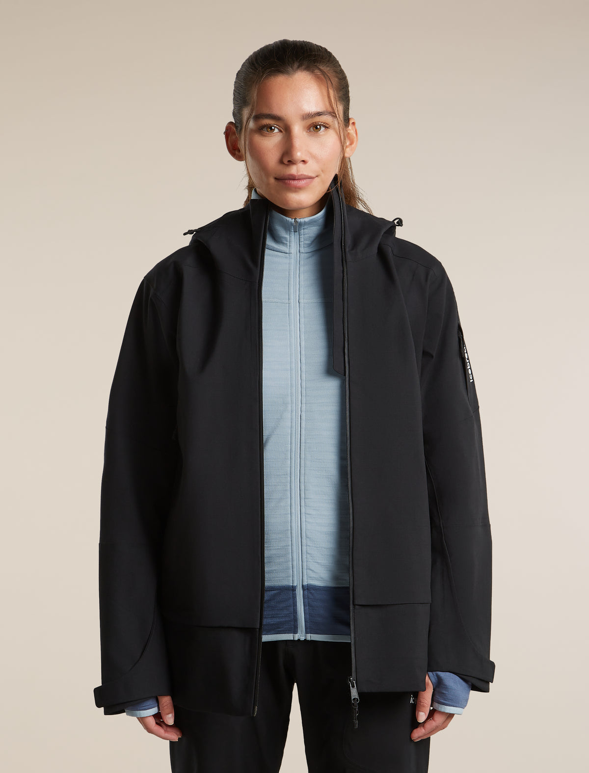 Haut à glissière 300 Realfleece™ Descender en mélange de mérinos pour femmes  - 6