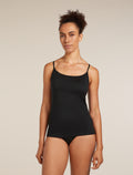 Women's Merino 150 Siren Bra Cami Black - 1