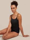 Women's Merino 150 Siren Bra Cami Black - 6