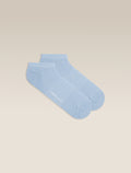 Women's Merino Lifestyle Fine Gauge No Show Socks Zinc Blue - 1