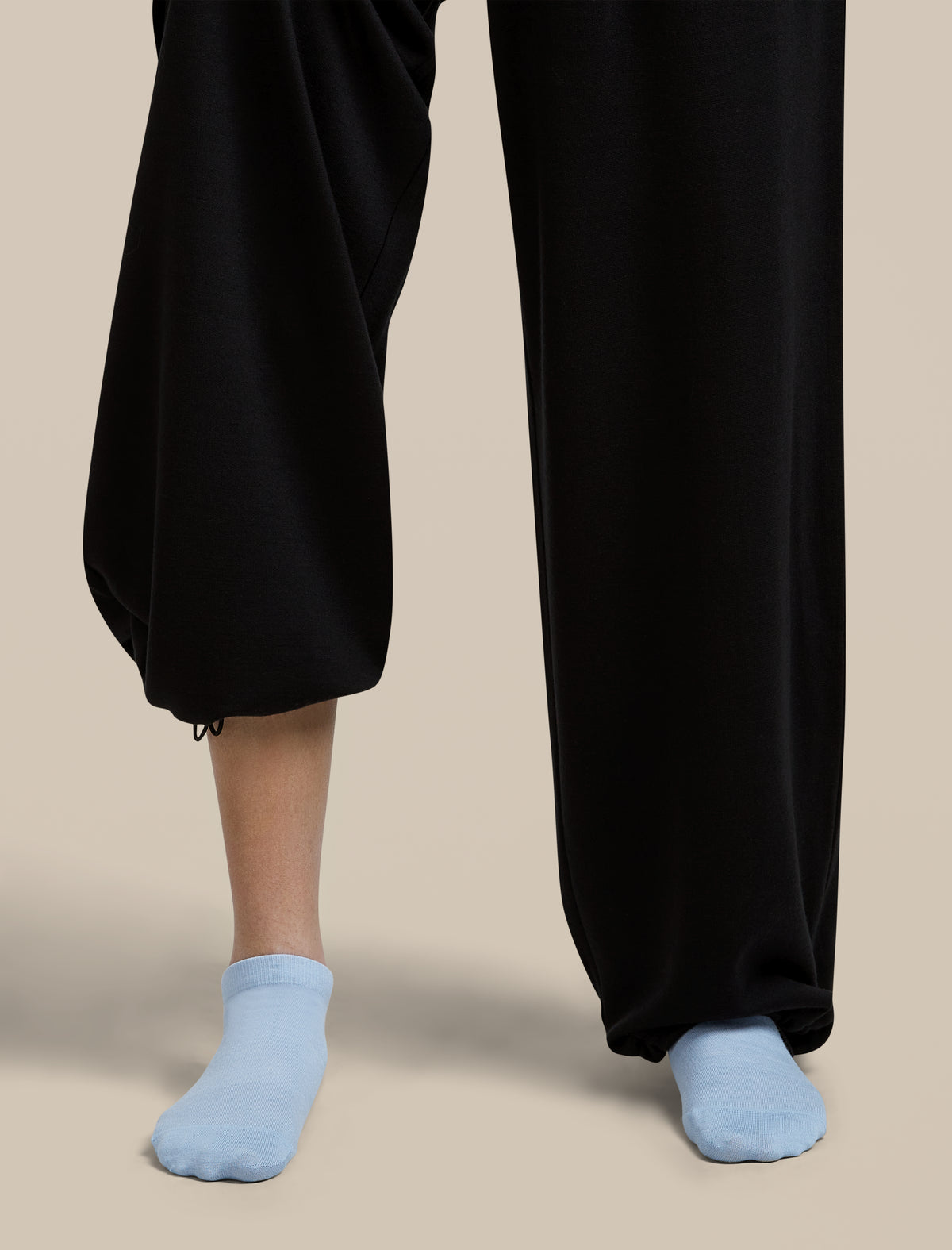 Women's Merino Lifestyle Fine Gauge No Show Socks Zinc Blue - 2