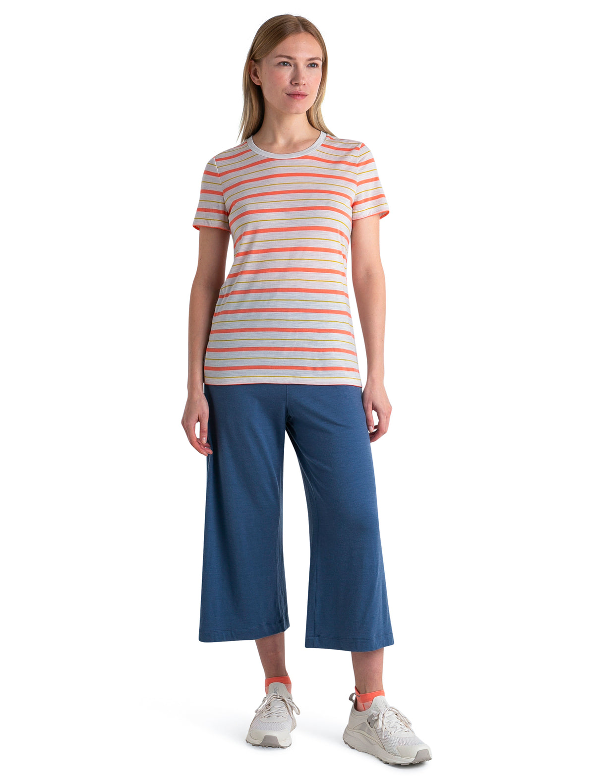 T-shirt rayé Wave Stripe en mélange de mérinos Women's  - 3