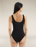 Women's Queens Tank Bodysuit Black - 2