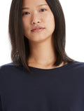 Women's Merino Blend Drayden Reversible Top Midnight Navy - 9