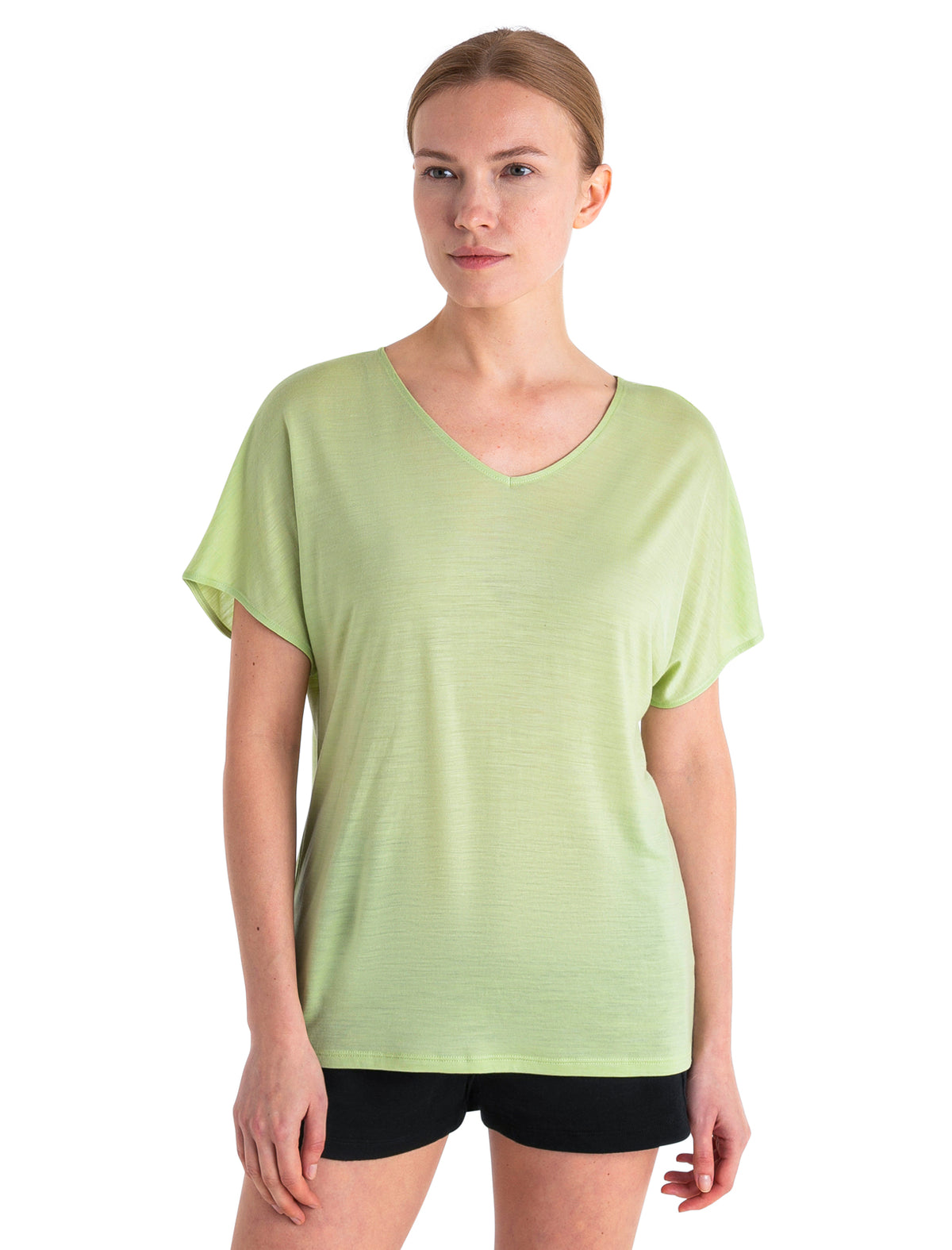 Women's Merino Blend Drayden Reversible Top Glazen - 1