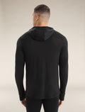 Men's 125 Cool-Lite™ Merino Blend Sphere Long Sleeve Hoodie Black - 3