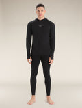 Men's 125 Cool-Lite™ Merino Blend Sphere Long Sleeve Hoodie Black - 4