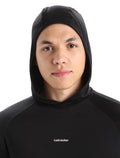 Men's 125 Cool-Lite™ Merino Blend Sphere Long Sleeve Hoodie Black - 5