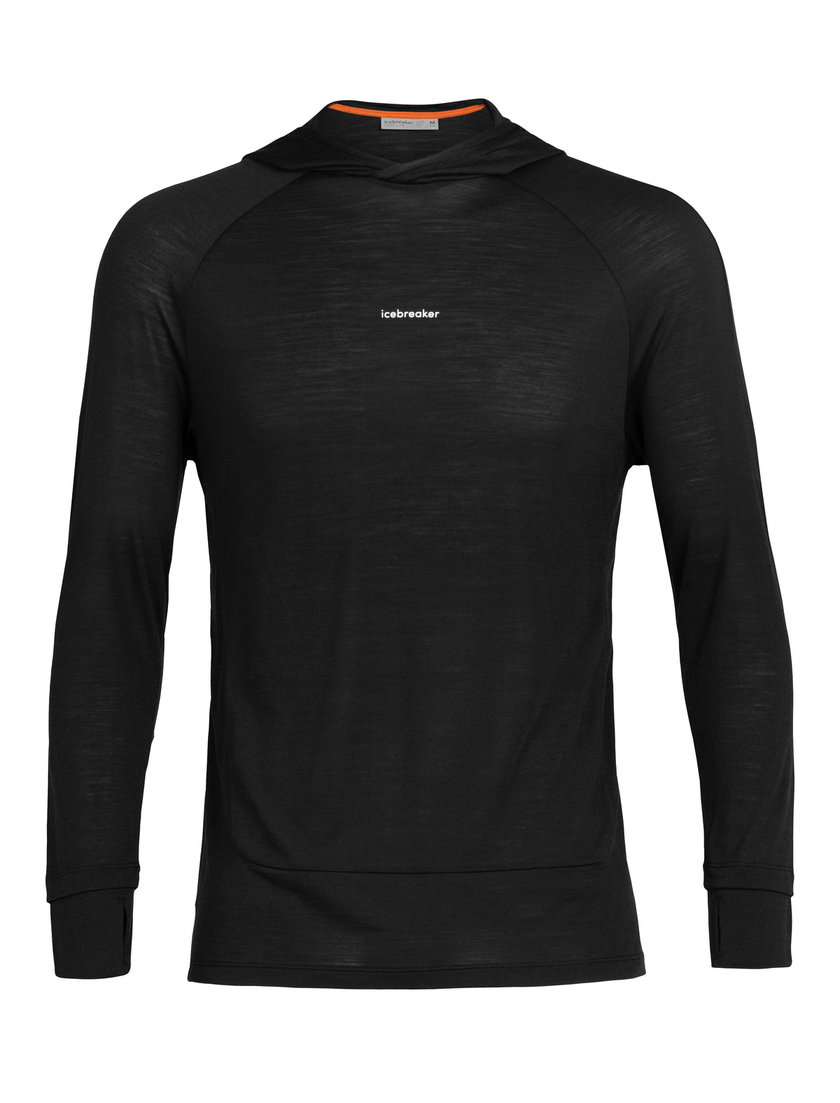 Men's 125 Cool-Lite™ Merino Blend Sphere Long Sleeve Hoodie Black - 7