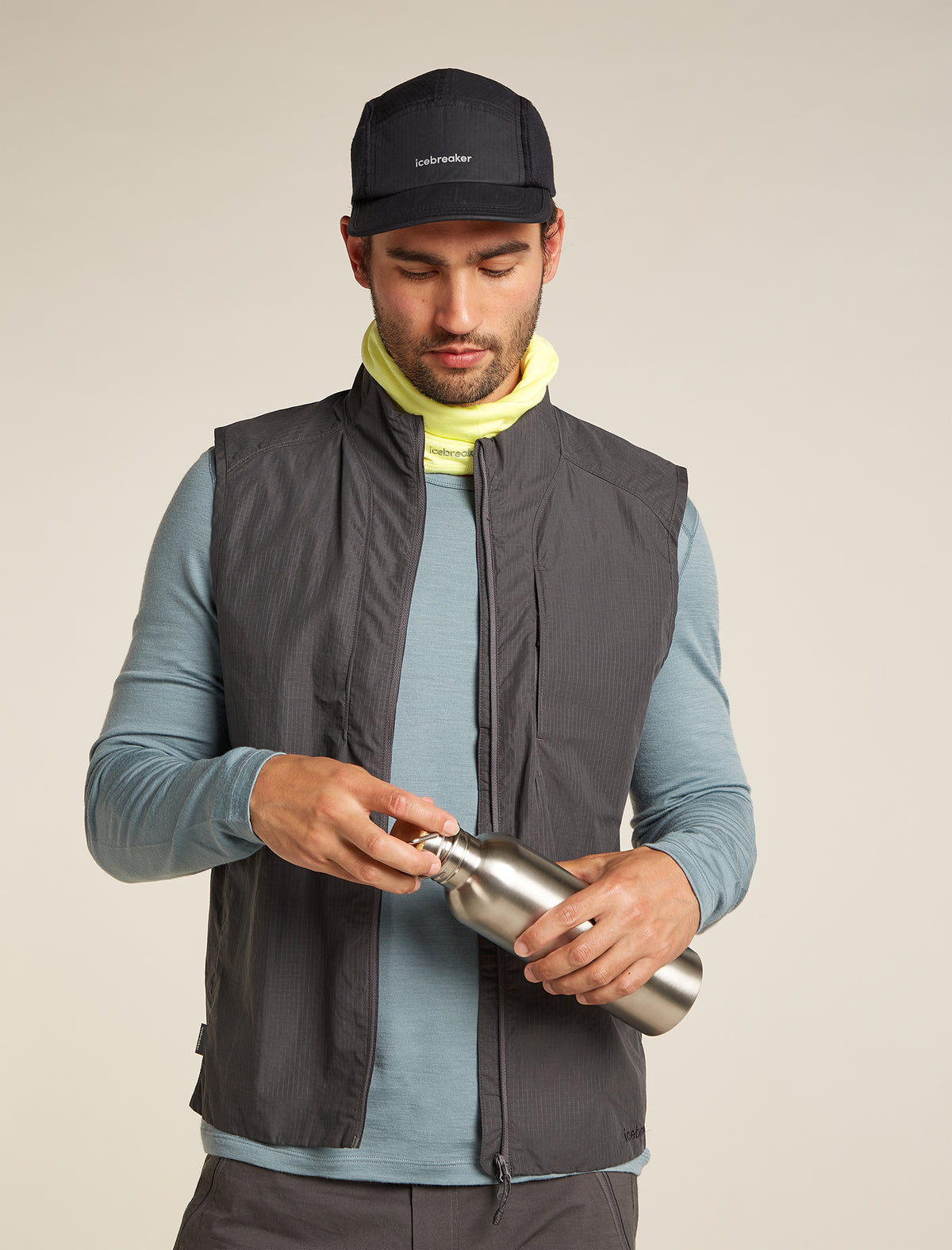 Unisex Cool-Lite™ Merino Blend Flexi Chute Citrine - 3