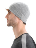 Unisex Cool-Lite™ Merino Blend Flexi Beanie Metro Heather - 3