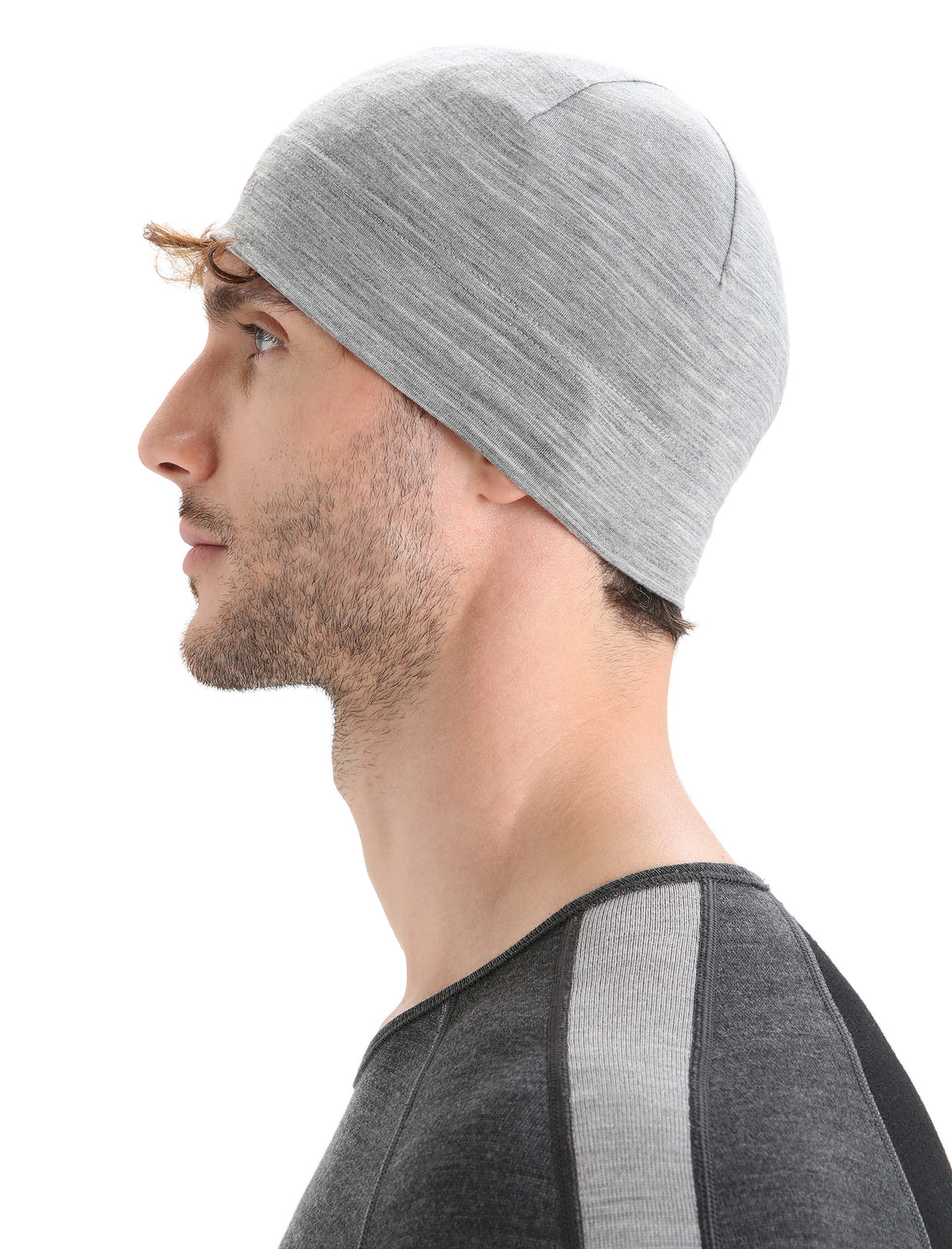 Unisex Cool-Lite™ Merino Blend Flexi Beanie Metro Heather - 3