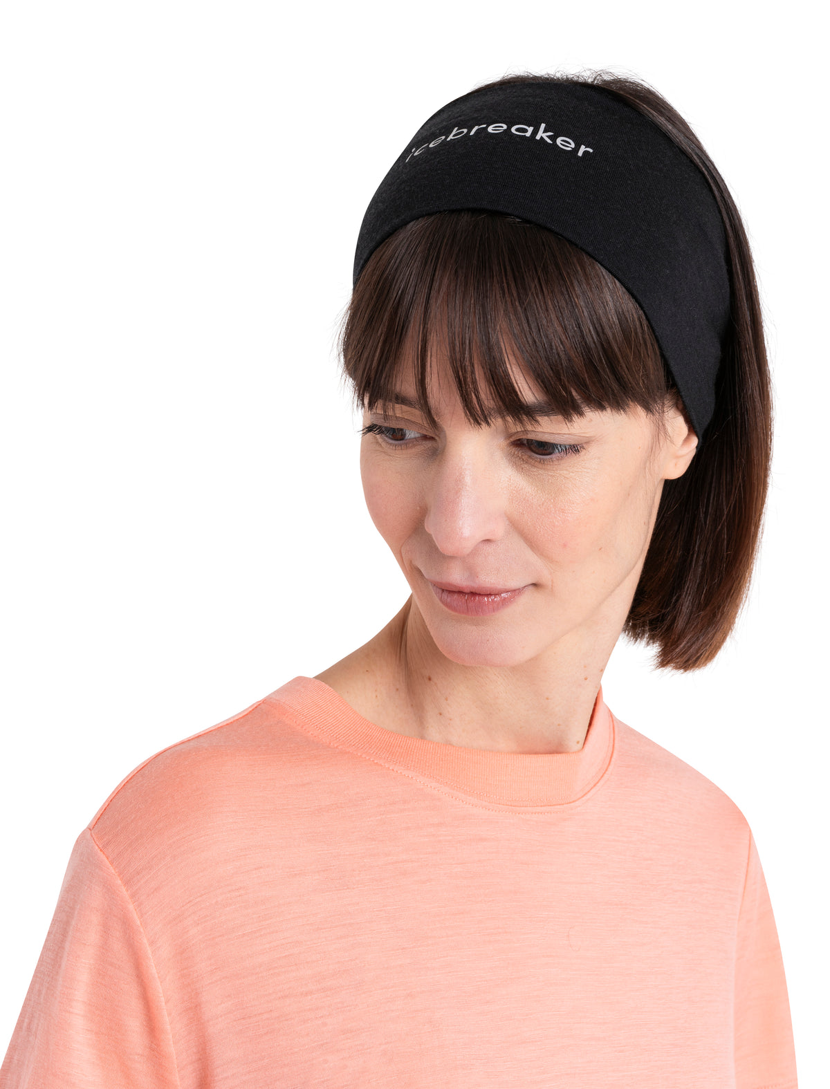 Unisex Cool-Lite™ Merino Blend Flexi Headband Black - 2