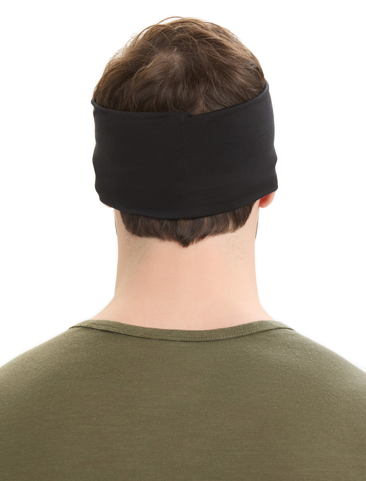 Unisex Cool-Lite™ Merino Blend Flexi Headband Black - 4