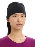 Unisex Cool-Lite™ Merino Blend Flexi Headband Black - 6