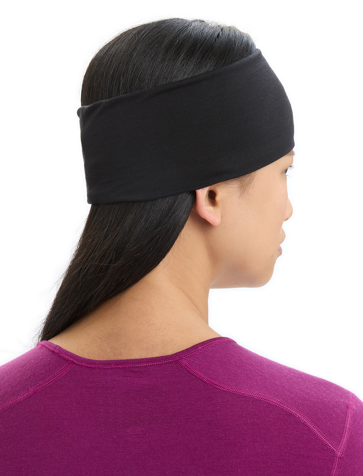Unisex Cool-Lite™ Merino Blend Flexi Headband Black - 8