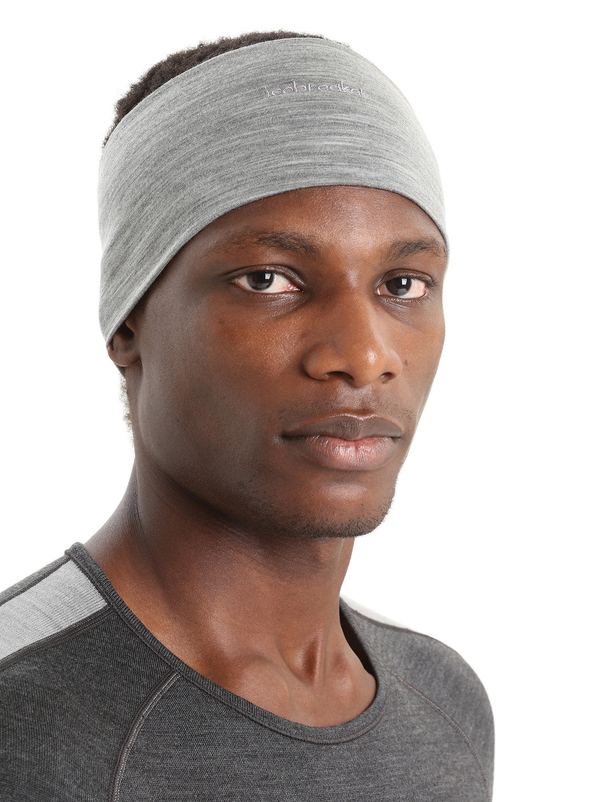 Unisex Cool-Lite™ Merino Blend Flexi Headband Metro Heather - 2