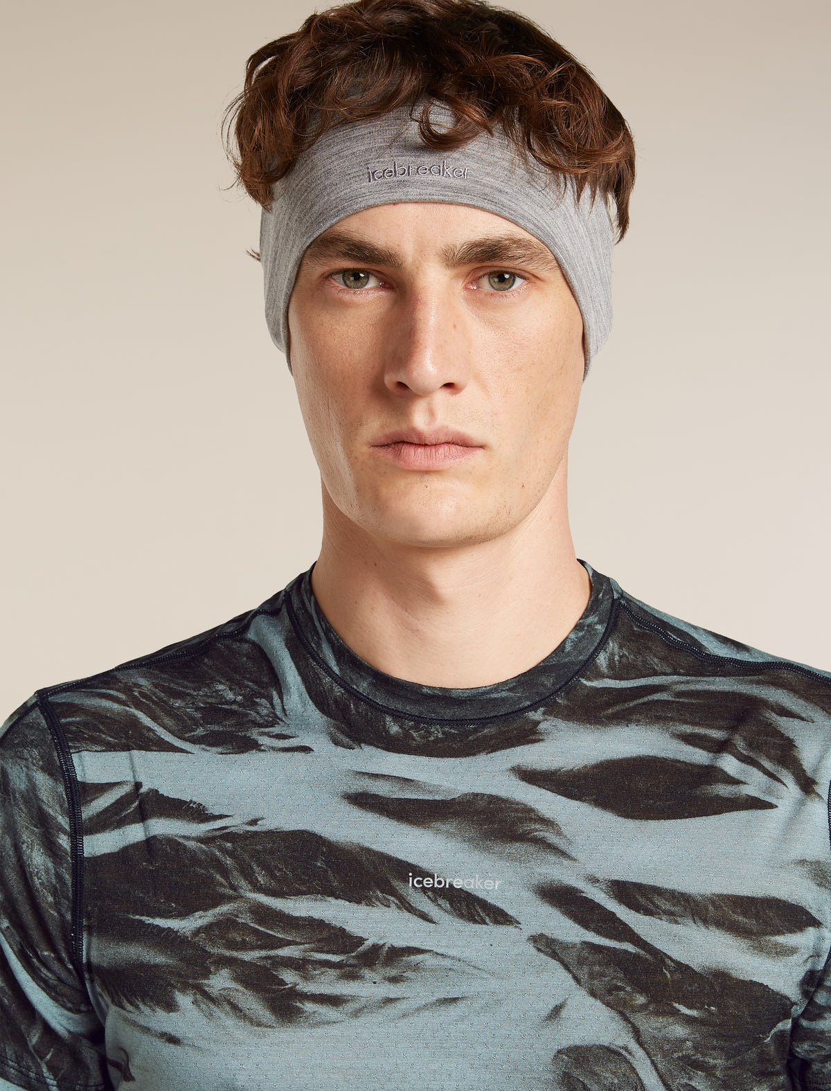 Unisex Cool-Lite™ Merino Blend Flexi Headband Metro Heather - 2