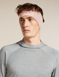 Unisex Merino Blend 125 Cool-Lite™ Sphere Headband Pink quartz - 2