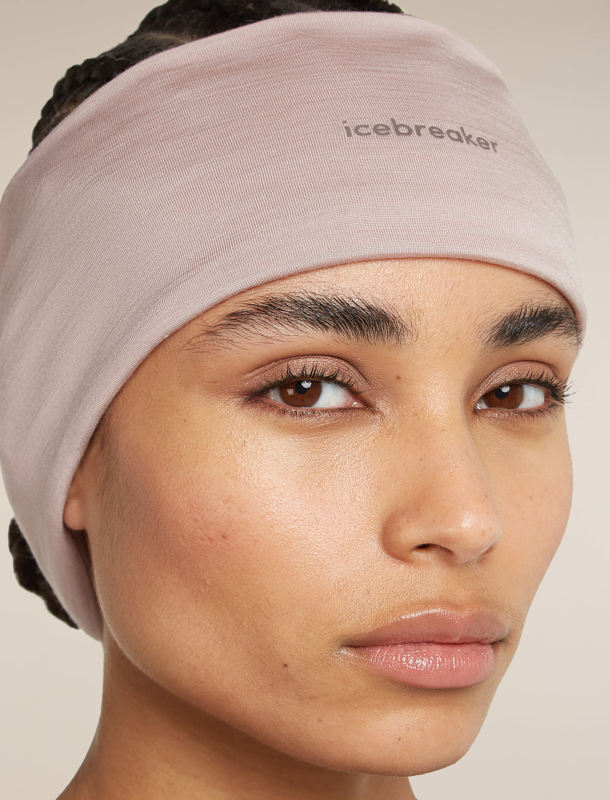 Unisex Merino Blend 125 Cool-Lite™ Sphere Headband Pink quartz - 5