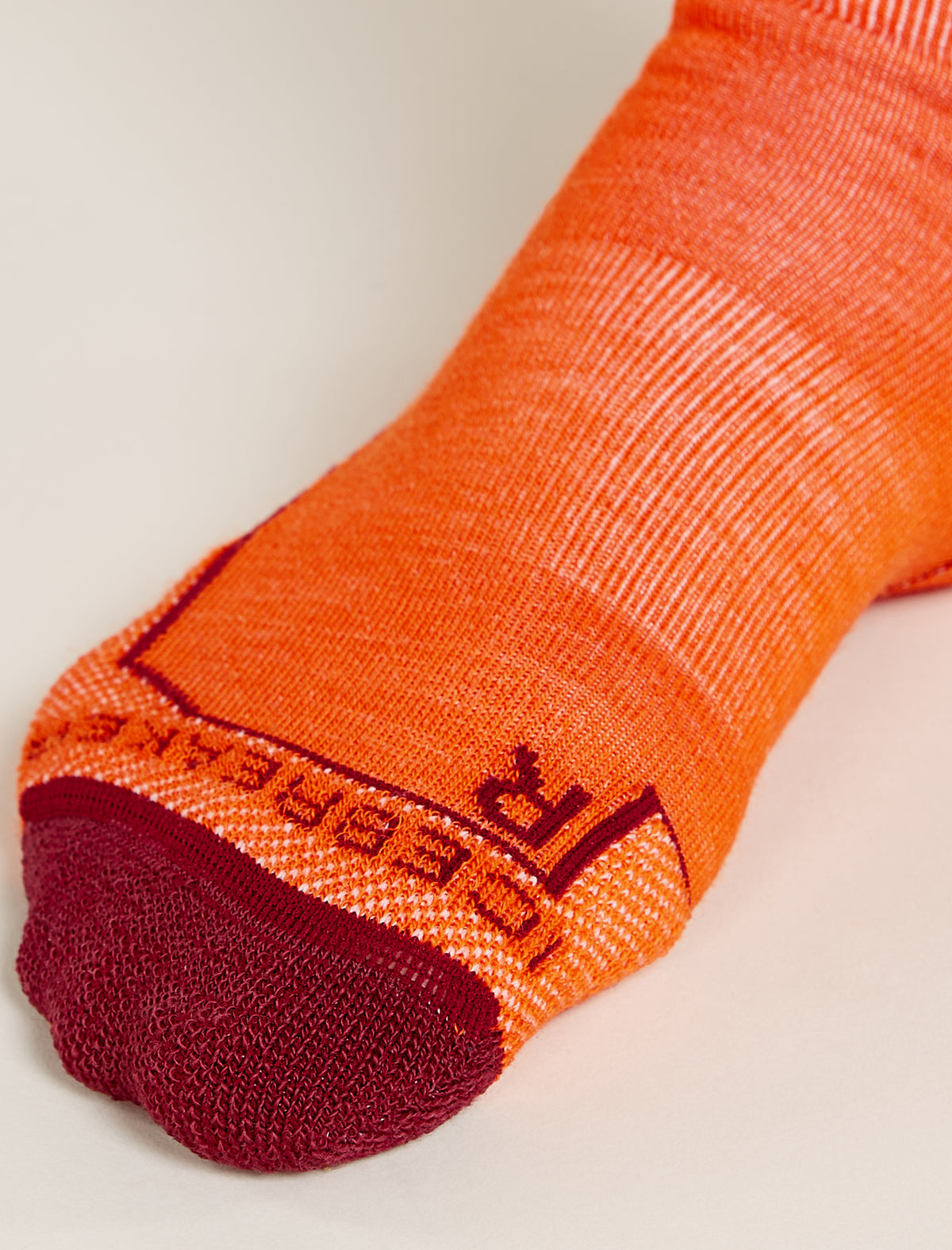 Men's Merino Hike+ Medium Crew Socks Sedimentary Blaze/Port - 3