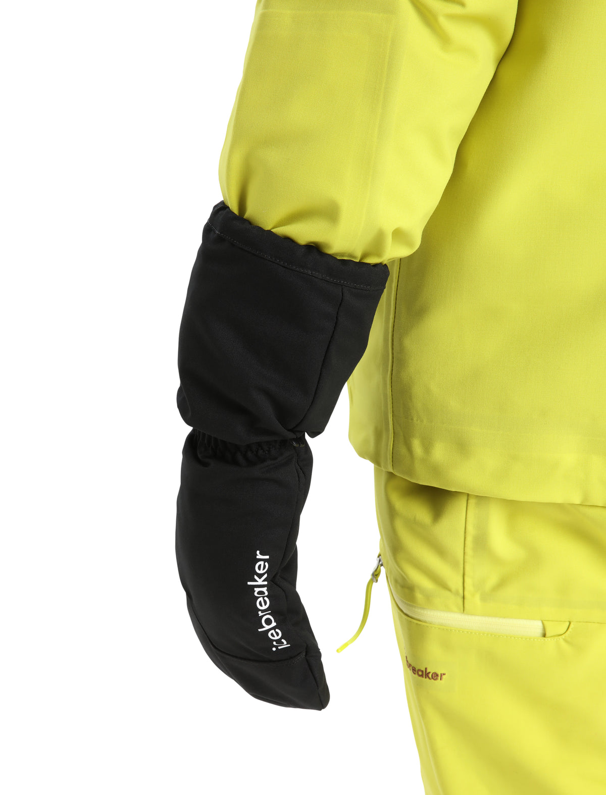Unisex MerinoLoft™ Mittens Black/enamel - 8