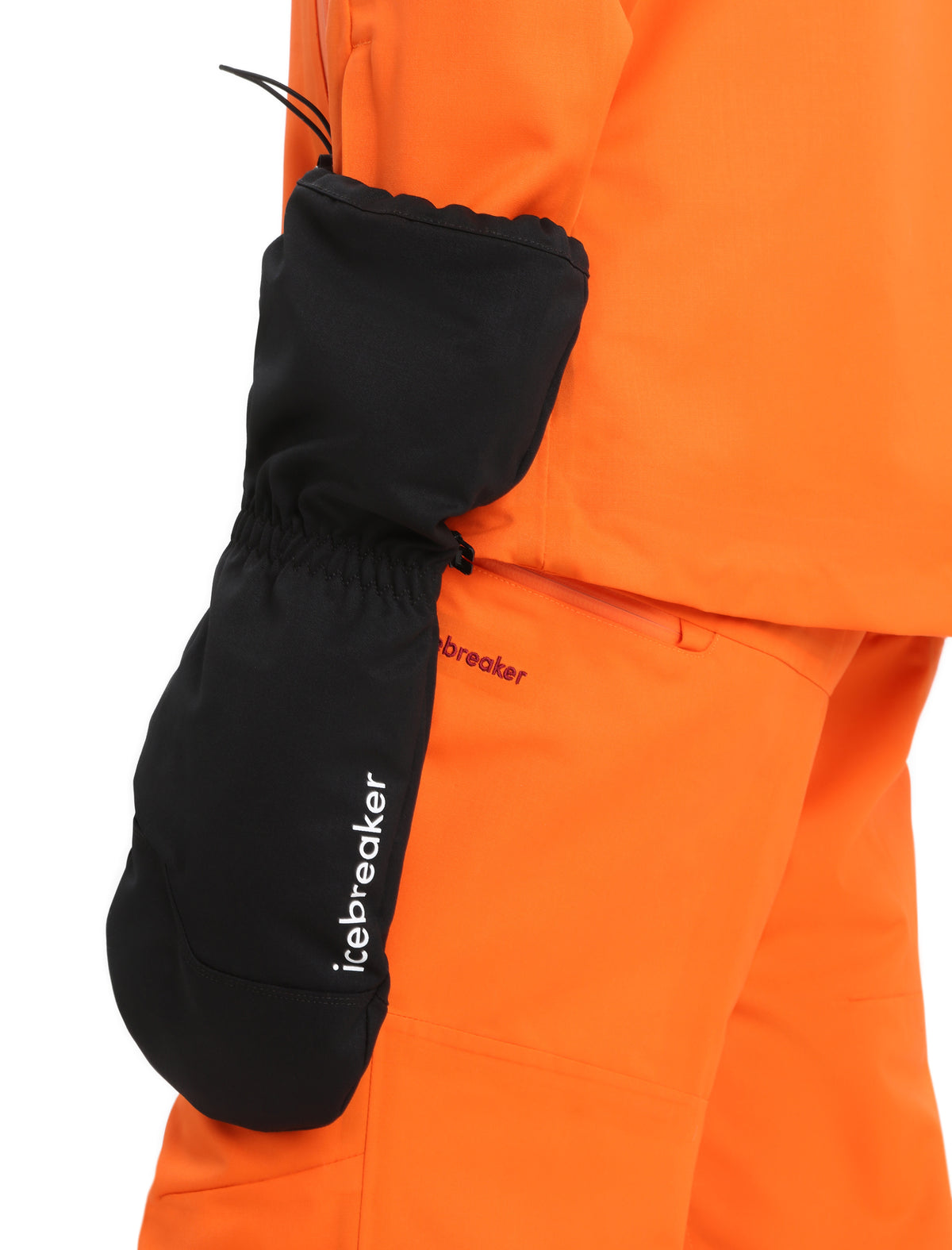 Unisex MerinoLoft™ Mittens Black/enamel - 12