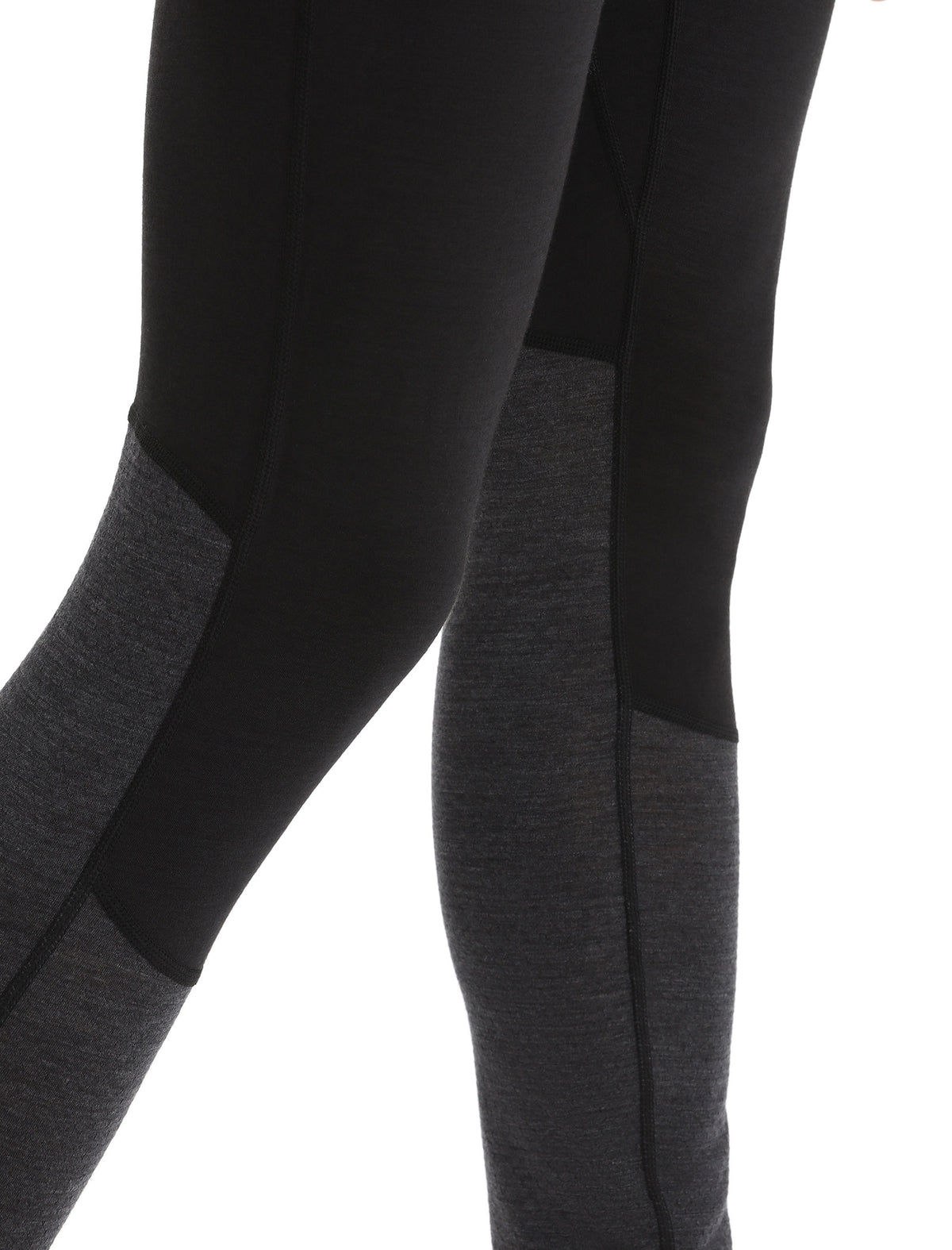 Men's Merino Blend 125 ZoneKnit™ Thermal Leggings Black/Jet Heather - 11