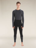 Men's Merino Blend 125 ZoneKnit™ Thermal Leggings Black/Jet Heather - 4