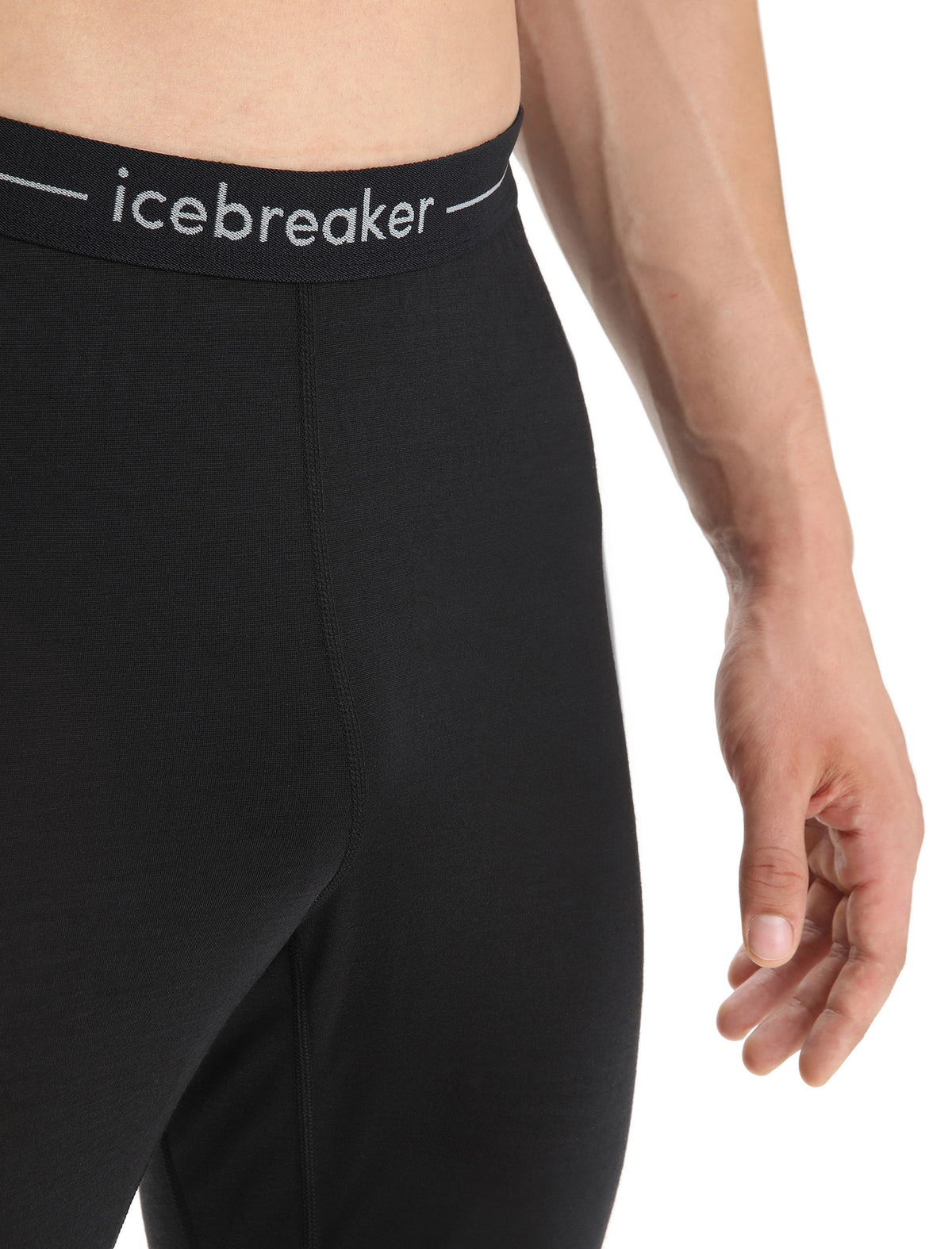 Men's Merino Blend 125 ZoneKnit™ Thermal Leggings Black/Jet Heather - 4