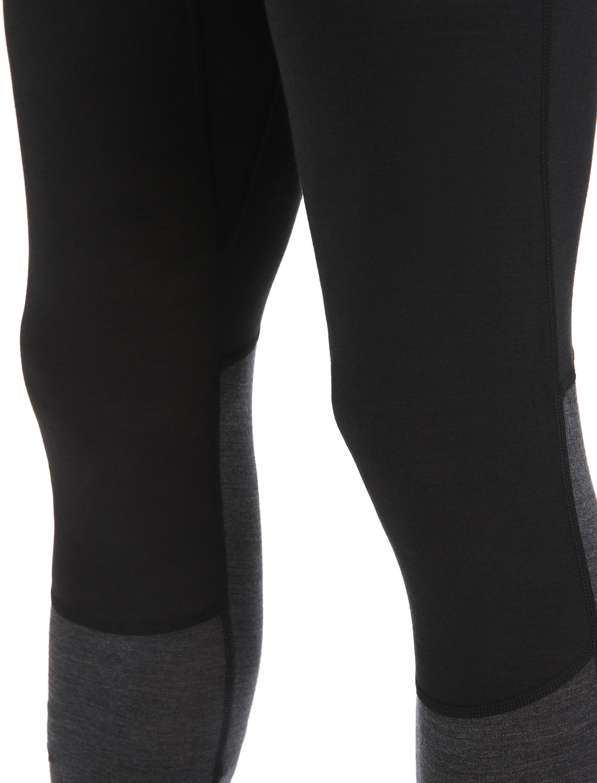 Men's Merino Blend 125 ZoneKnit™ Thermal Leggings Black/Jet Heather - 5