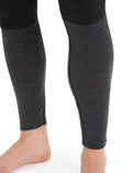 Men's Merino Blend 125 ZoneKnit™ Thermal Leggings Black/Jet Heather - 7