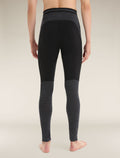 Men's Merino Blend 125 ZoneKnit™ Thermal Leggings Black/Jet Heather - 9