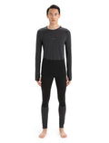Men's Merino Blend 125 ZoneKnit™ Thermal Leggings Black/Jet Heather - 10