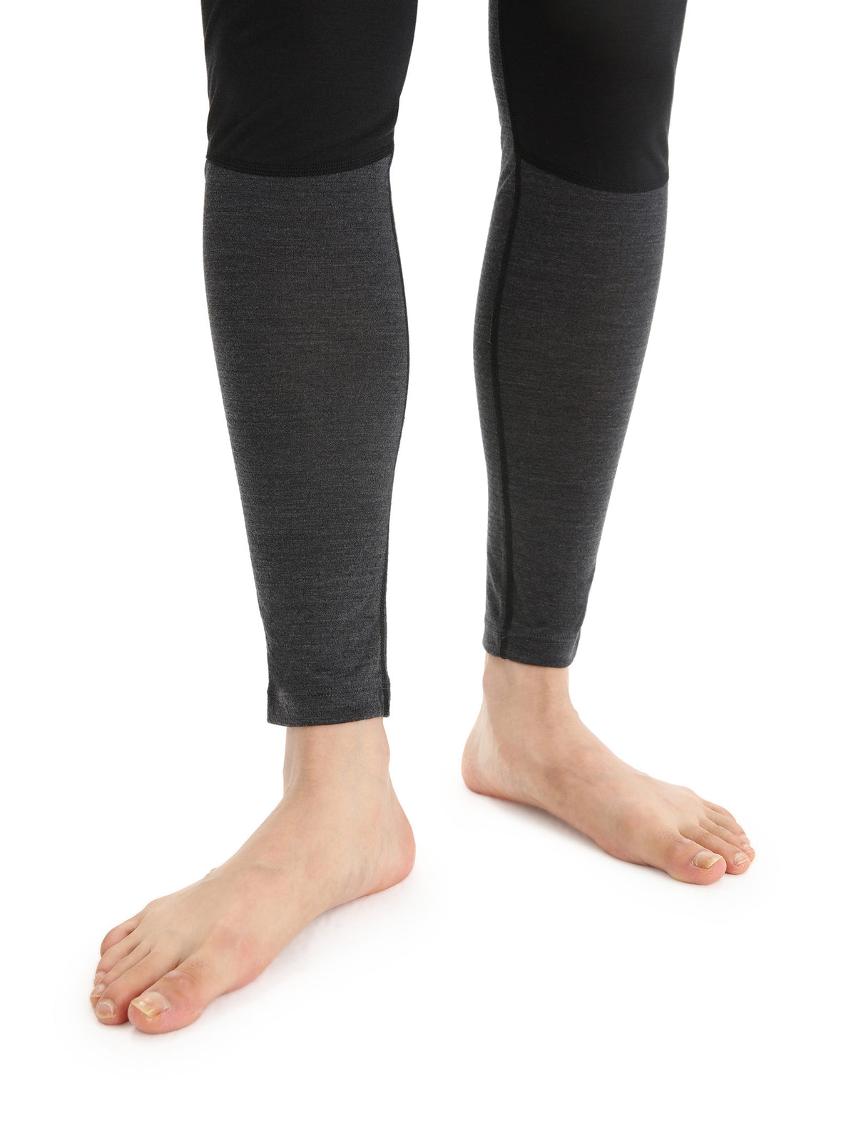 Women's Merino Blend 125 ZoneKnit™ Thermal Leggings Black/Jet Heather - 10