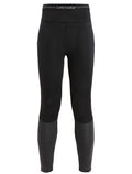 Women's Merino Blend 125 ZoneKnit™ Thermal Leggings Black/Jet Heather - 12