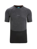 Men's 125 ZoneKnit™ Short Sleeve Crewe Thermal Top Jet Heather/Black - 6
