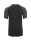Men's 125 ZoneKnit™ Short Sleeve Crewe Thermal Top Jet Heather/Black - 7
