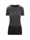 Women's 125 ZoneKnit™ Short Sleeve Crewe Thermal Top Jet Heather/Black - 6