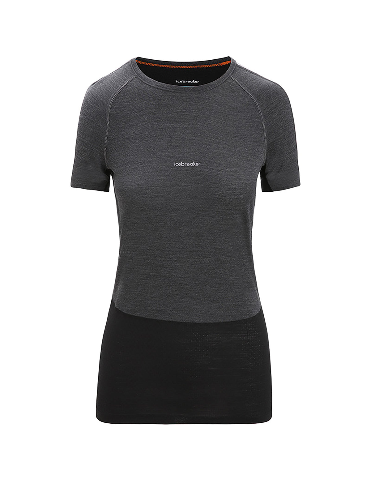 Women's 125 ZoneKnit™ Short Sleeve Crewe Thermal Top Jet Heather/Black - 6