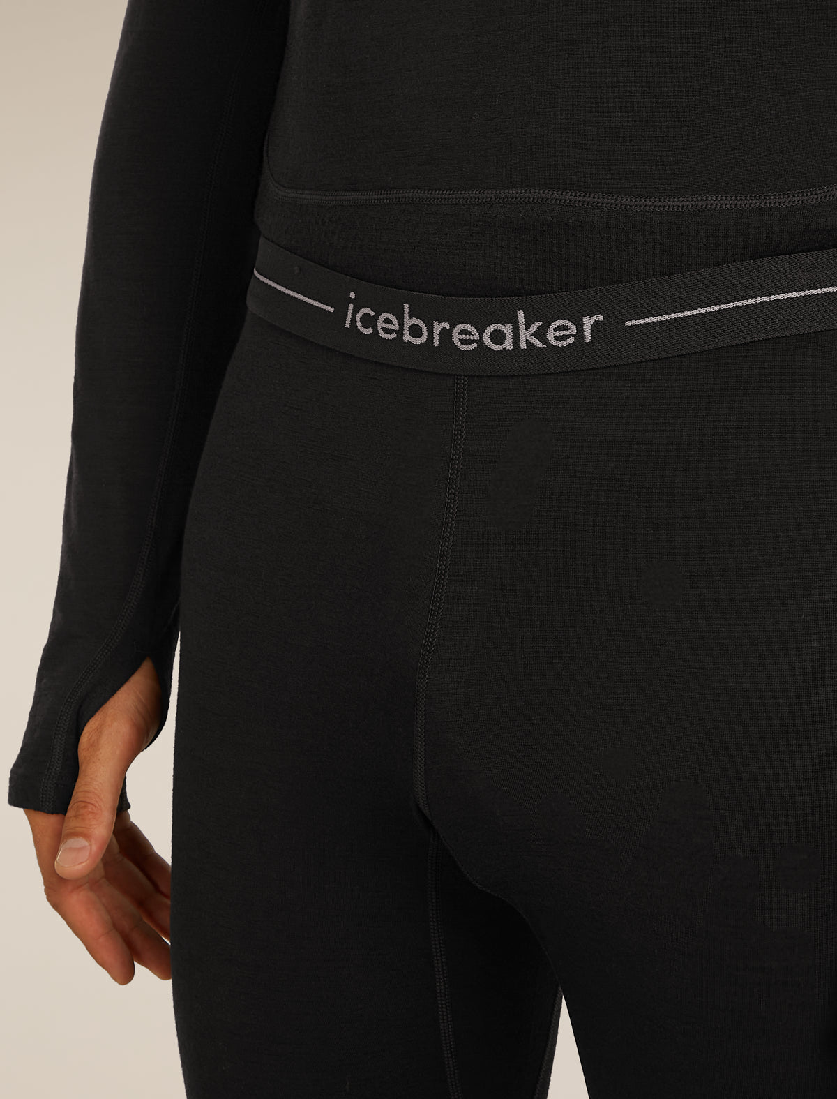 Men's Merino 200 ZoneKnit™ Thermal Leggings Black - 5