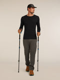 Men's Merino 200 ZoneKnit™ Thermal Leggings Black - 4