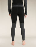 Men's Merino 200 ZoneKnit™ Thermal Leggings Black/Jet Heather - 8