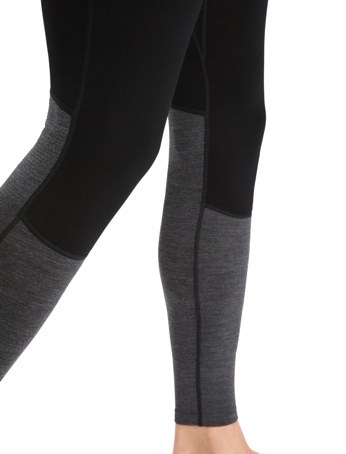 Men's Merino 200 ZoneKnit™ Thermal Leggings Black/Jet Heather - 5